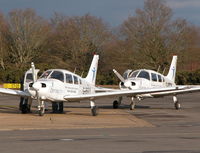  - Both Aerobility's Cherokee Warrior II's at the pumps - by BIKE PILOT