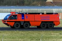  @ Saarbrücken Airport - joyride down RW27 - by Friedrich Becker