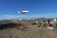  @ Arrecife Airport (Lanzarote Airport) - Under the Runway 03 approach - by Terry Fletcher