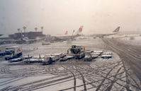  - Snow at Narita Airport , Jan 1990 - by Henk Geerlings