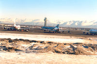  - Landing at ANC , Feb 1990 - by Henk Geerlings