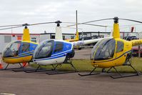  - Based Helicopters at Leicester - by Terry Fletcher