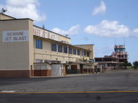  - Hangar 110 and tower building 4... - by Brad Hayes
