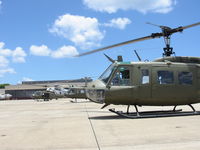  - Al Hanson and Tom Hauptman and NAM Hueys on NAM Barbers Ramp during filming of Tropic Thunder - by Ewa Marine