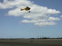  @ Kalaeloa (john Rodgers Field) Airport - Naval Air Museum support of HFD Air One and HFD rescue unit...They used a CPR dummy dressed in USN jet flight equipment-JRF 2003. - by Ewa Marine
