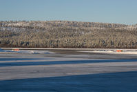  @ Ivalo Airport - Taxiway to/from RWY04/22 - by Andy Graf-VAP