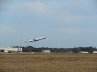 - The Vice President's Boeing 757 doing touch an go's. - by Mlands87