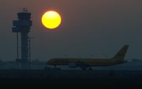 - View to LEJ Tower and eastern taxiway up to highway bridge. - by Holger Zengler