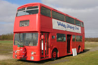  - On-field Catering facilities at the Wolds Gliding Club
at Pocklington , Yorkshire UK are housed in a Leyland Atantean bus - by Terry Fletcher