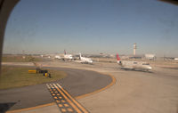  - As always a busy morning at Hartsfield, Bombardier CL600, MD88, A320 and others waiting for take off - by Mauricio Morro