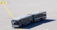  - Apron bus on the way to arrival area. - by Holger Zengler
