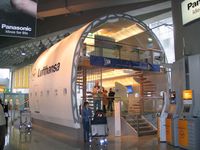  - A380 mock-up at Frankfurt Airport. Lufthansa has 15 of this beast on order - by Micha Lueck