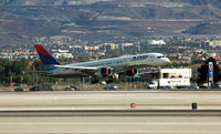  - Delta flight landing McCarran - by John Little