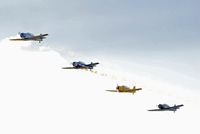  - Stacked overflight, notice the way the digitals sensor  shows the light sensitivity in the blue sky to white cloud transition - by John Little