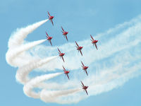  - Hawk T.1A/Red Arrows/RIAT Fairford - by Ian Woodcock