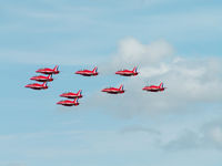  - Hawk T.1A/Red Arrows/RIAT Fairford - by Ian Woodcock
