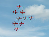  - Hawk T.1A/Red Arrows/RIAT Fairford - by Ian Woodcock