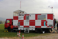  - Tempoary Control Tower at Cheltenham Racecourse - by Terry Fletcher