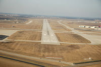  - My daughter took this photo while we were turning final for 23. My longest VFR cross country to date. We were a little high, there is also alot of runway. No reason to set it down on the first 10 feet! - by 78-0001