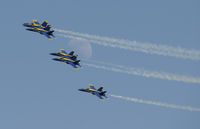  - Blue Angels shooting the Moon - by Todd Royer