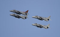  - Flight of four Harriers - by Todd Royer