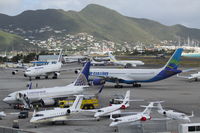  - A next look at the tarmac at TNCM - by Daniel Jef