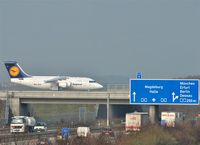  - Traffic on and under western Autobahn bridge....... - by Holger Zengler