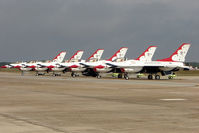  - At Tyndall AFB - 2011 Gulf Coast Salute Show
- headline act  - by Terry Fletcher