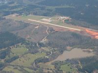  @ Roosevelt Memorial Airport - Looking SW from 3000' - by Bob Simmermon