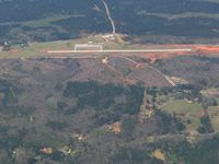  @ Roosevelt Memorial Airport - Looking west from 3000' - by Bob Simmermon