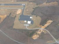  @ Rockwood Municipal Airport - Looking SE from 3000' - by Bob Simmermon