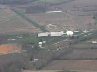  - Looking west at an uncharted (closed) paved strip on Rt. 133 near Batavia, Ohio - by Bob Simmermon