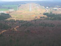  @ Scott Municipal Airport - Final for RWY 23 at Oneida, TN - by Bob Simmermon