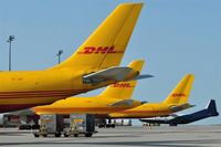  - ....and in the left corner three and a half planes are waiting for parcels and more....... - by Holger Zengler