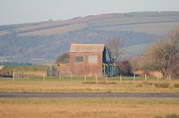  - Pump house used to keep the water level down at the airfield. - by Roger Winser