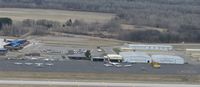  - Overview of the St. Cloud ramp on St. Cloud State University's Airport Day. - by Kreg Anderson