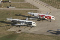  - Airbus A318 aircraft being scraped - by Mark Pasqualino