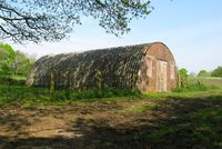  - Former RAF stores Nissen Hut on the former RAF Fairwood Common Dispersed Site 2. - by Roger Winser