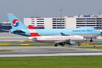  - Korean Air Cargo Boeing 747-400F + Austrian Airlines A320 - by Chris Jilli