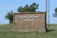  @ Canton-hackney Airport - Canton Airport sign - by Zane Adams