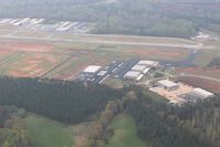  @ Newnan Coweta County Airport - Looking west from 3000' - by Bob Simmermon