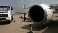  @ Qinhuangdao Shanhaiguan Airport - refuel - by Dawei Sun