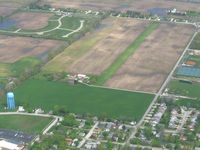  @ Frost Field Airport - Looking NW from 3000' - by Bob Simmermon
