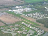  @ Pope Field Airport - Looking SW from 3000' - by Bob Simmermon