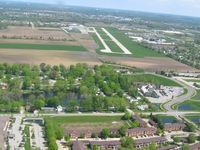  @ Greenwood Municipal Airport - Looking north from base - RWY 1 - by Bob Simmermon