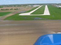  @ Greenwood Municipal Airport - Short final for RWY 1 - by Bob Simmermon