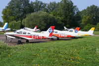  - some of the Cabair fleet at Elstree - by Chris Hall