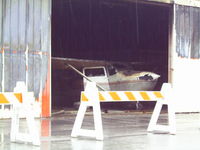  - Aftermath of a hanger fire at Arlington Municipal. - by Zane Adams