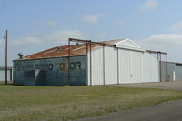  @ Cleburne Regional Airport - Old Aero Colors Hanger at Cleburne Municipal - by Zane Adams