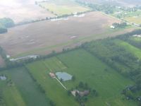  @ Leavelle Airstrip Airport - Looking SE from 2500' - by Bob Simmermon